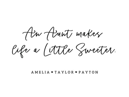 Picture Frame | Aunts Make Life Sweeter