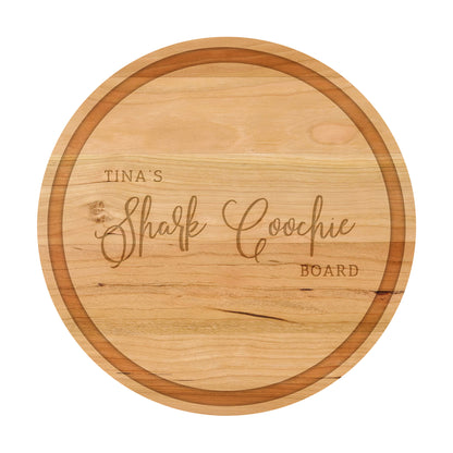 Shark Coochie Board Personalized Cutting Board - 029