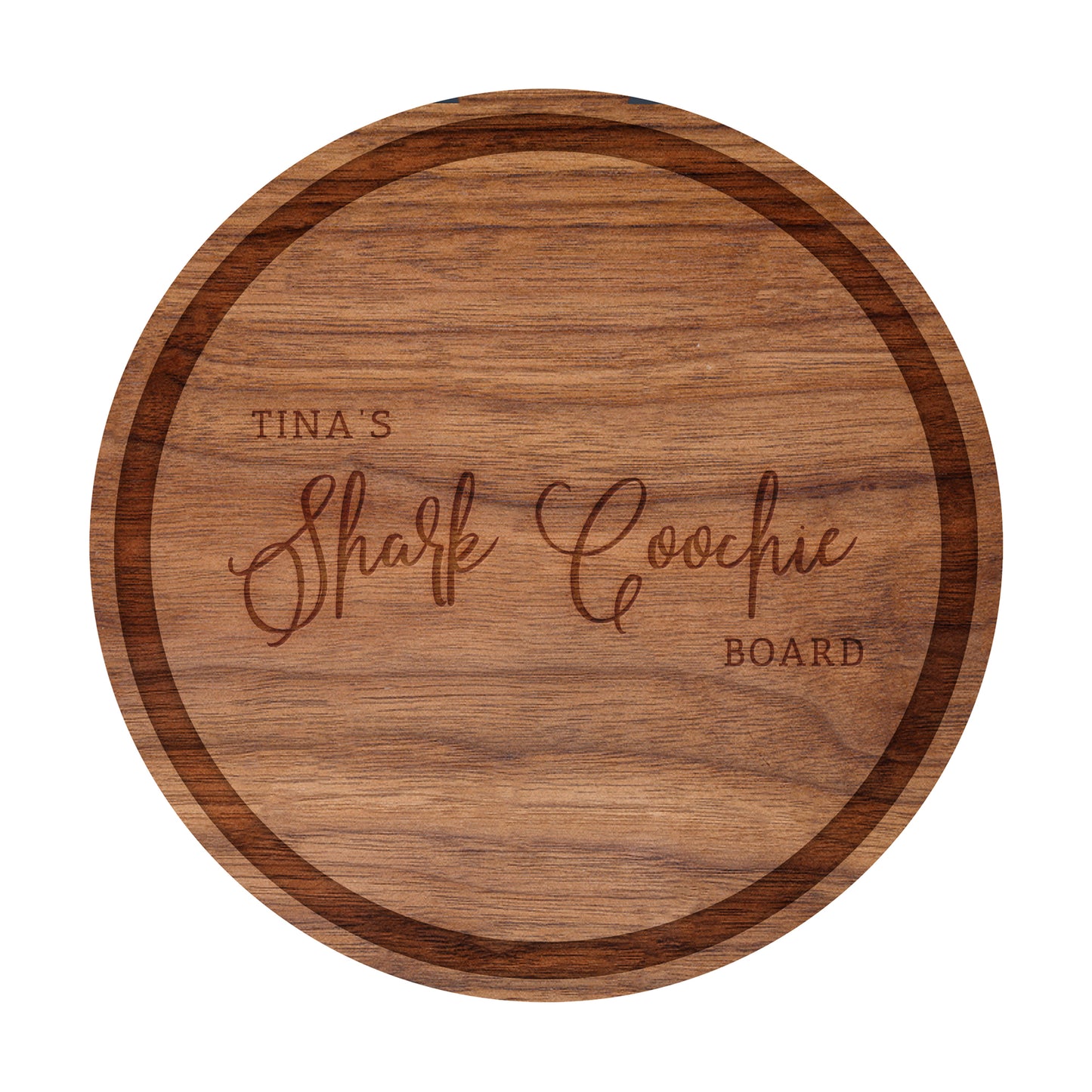 Shark Coochie Board Personalized Cutting Board - 029