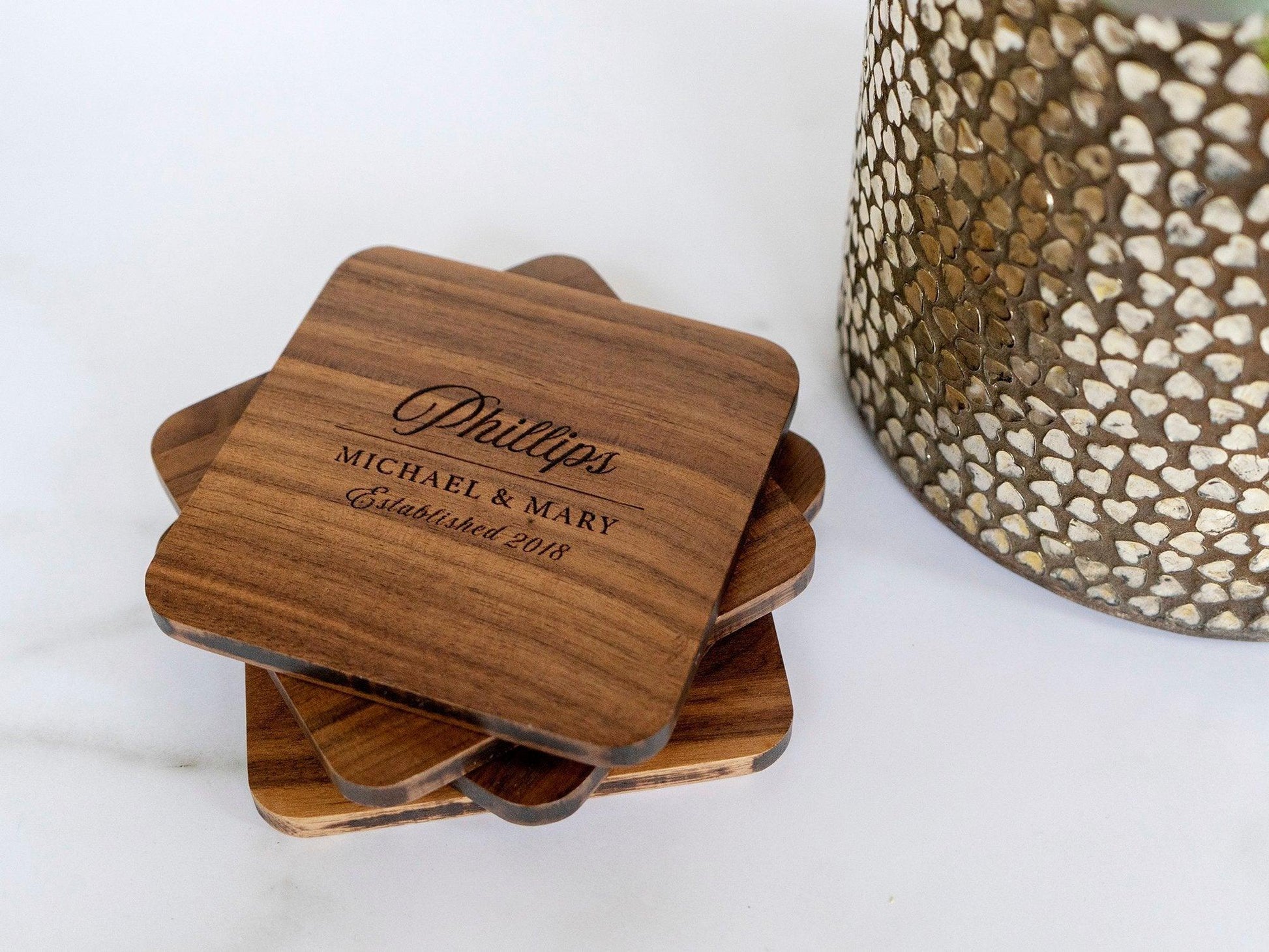 Coasters - Design 014 - Copper Fox Co