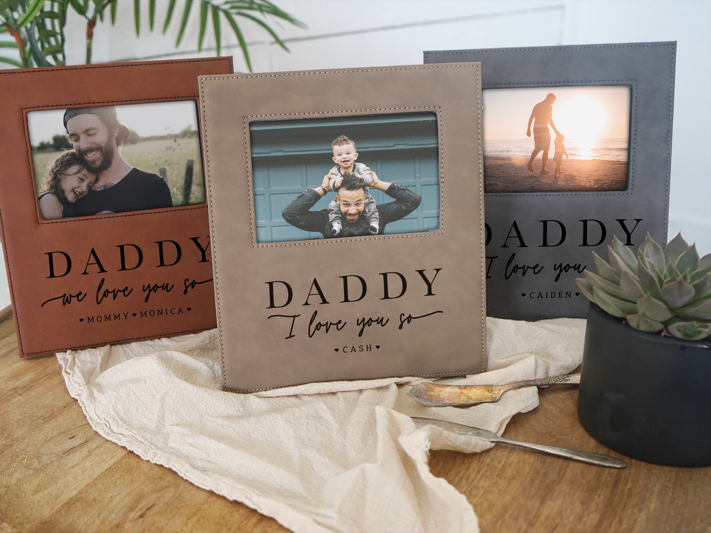 Dad Picture Frame | Daddy I Love You So