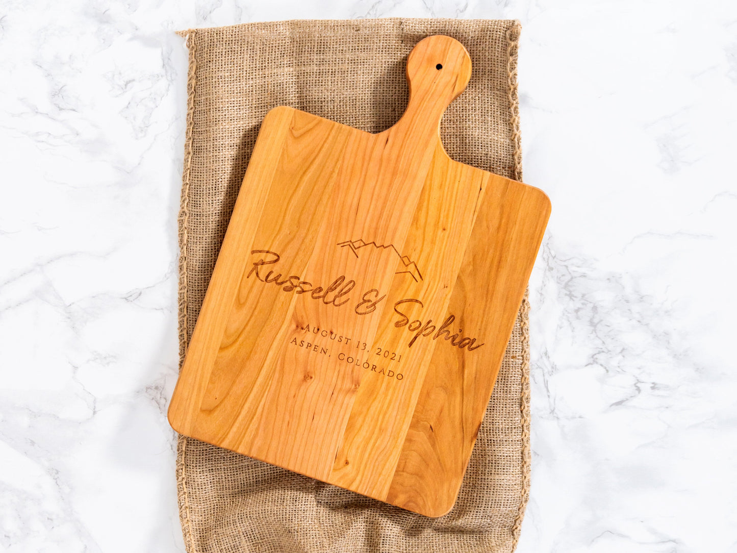 Mountain Wedding Rustic Board - 022