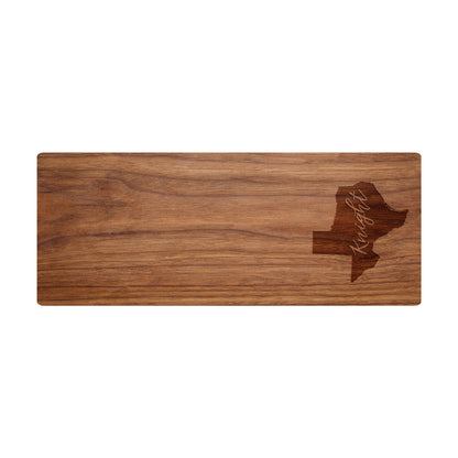 Personalized Texas Cutting Board