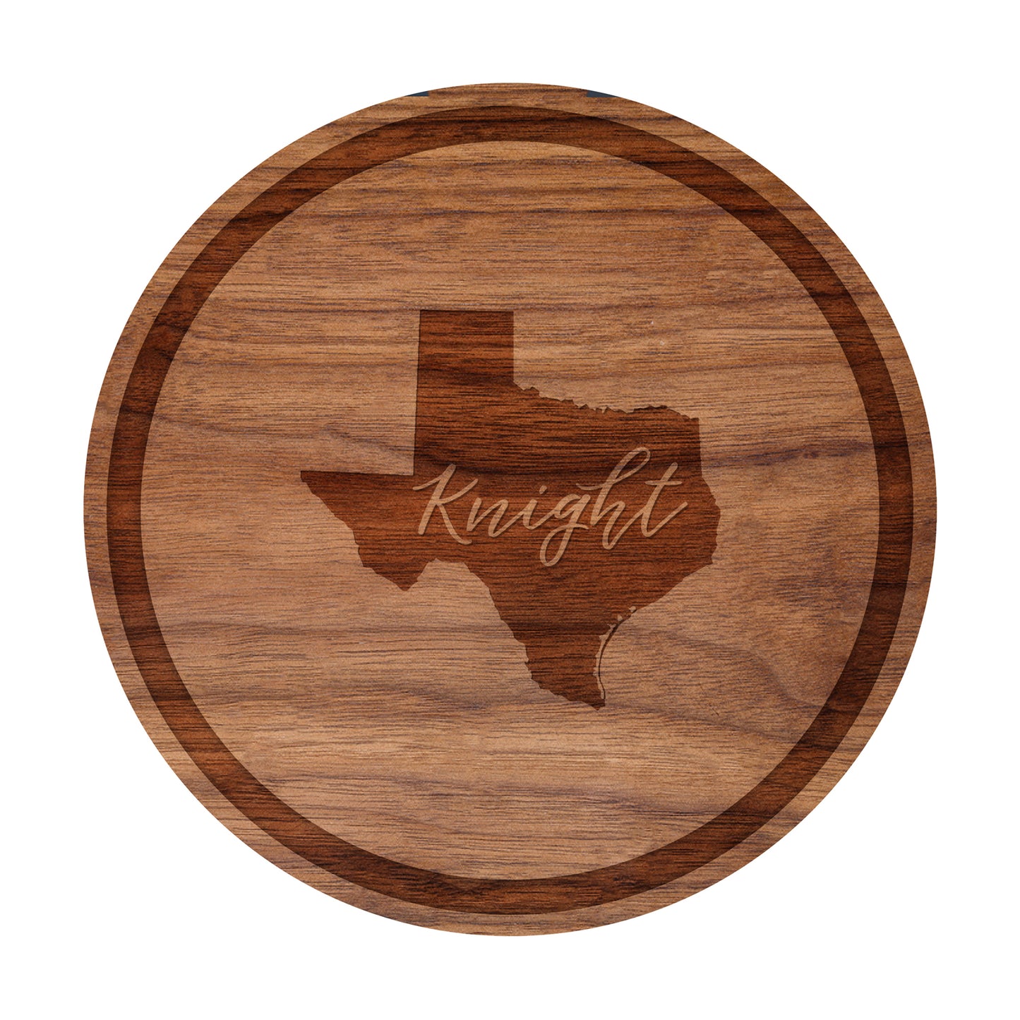 Personalized Texas Cutting Board